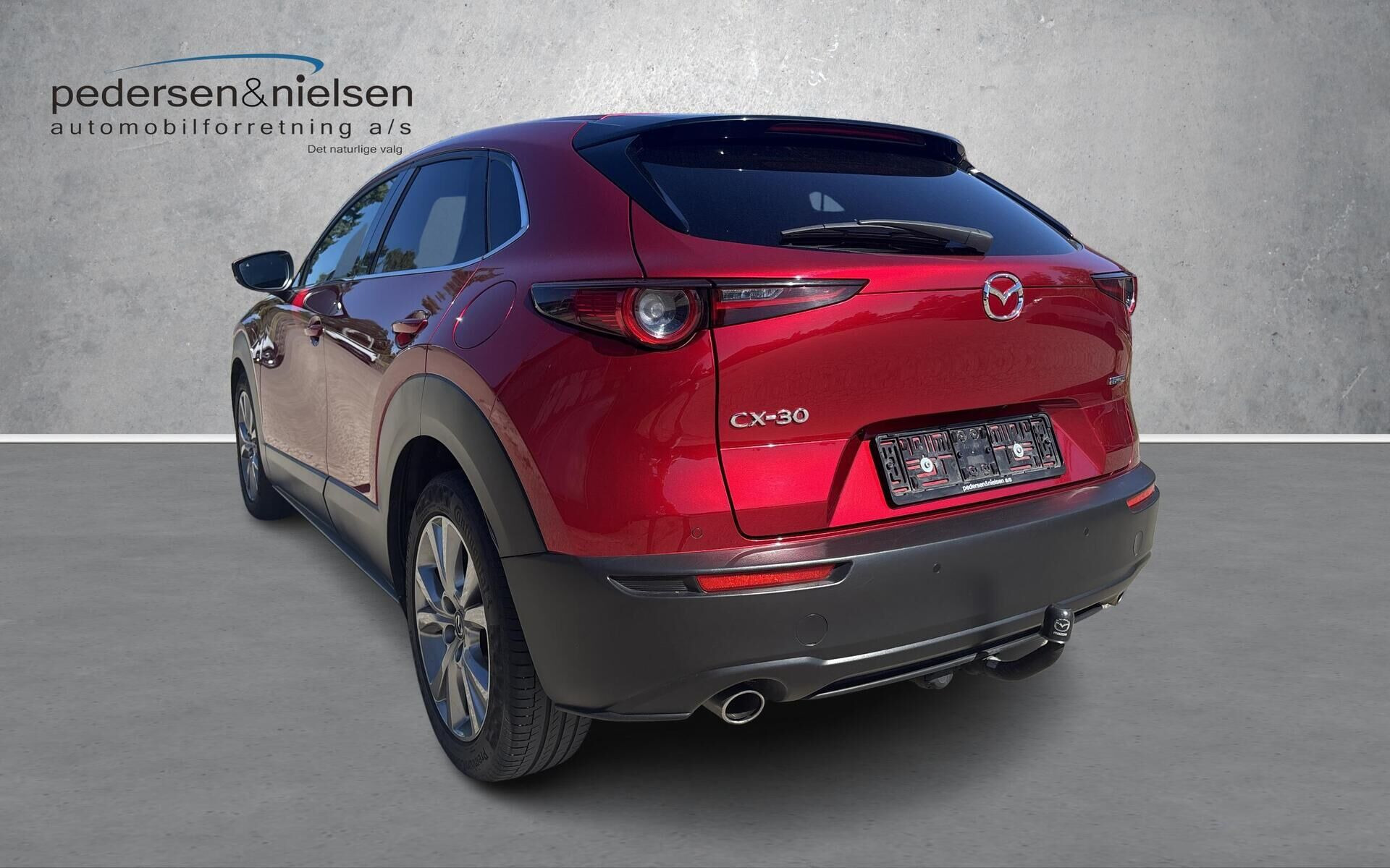 Rød Mazda CX-30 fra 2021
