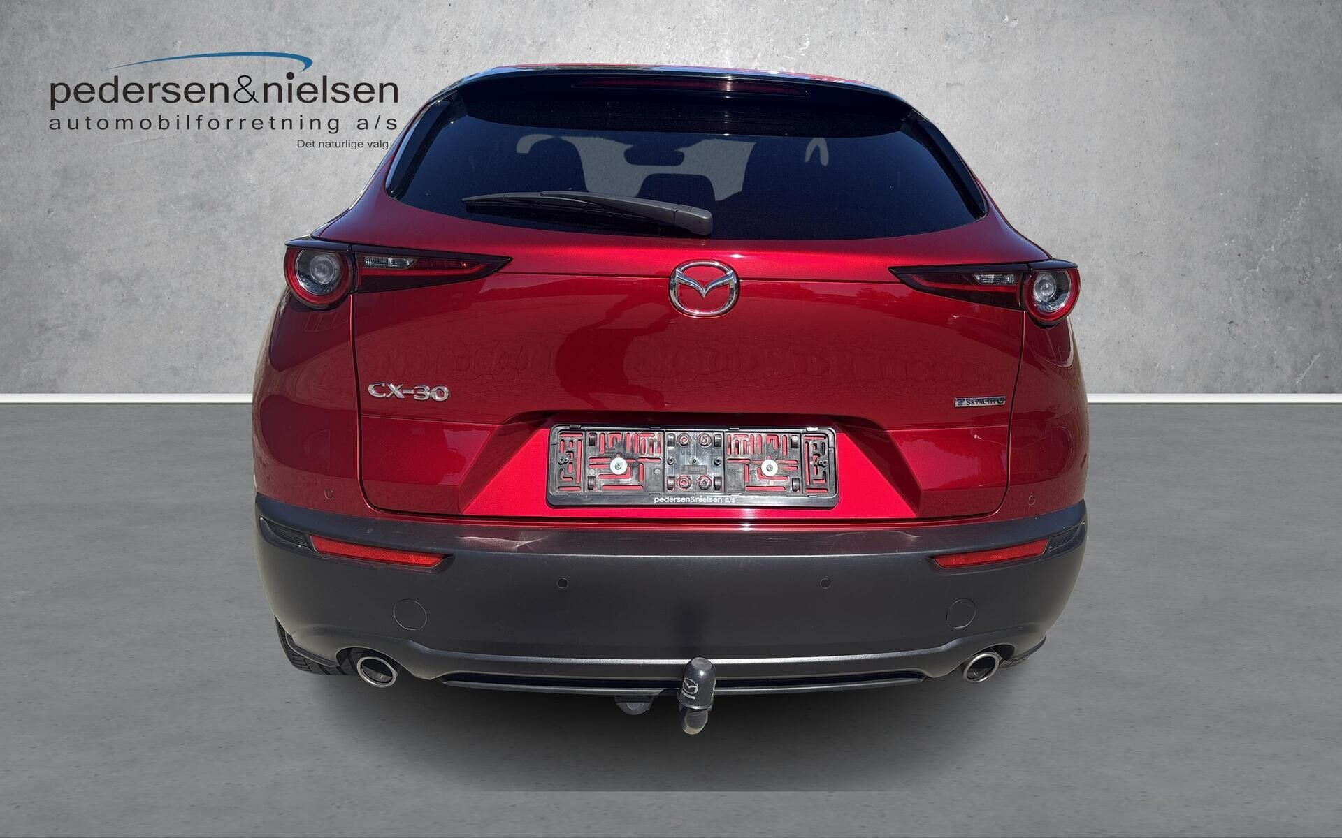 Rød Mazda CX-30 fra 2021