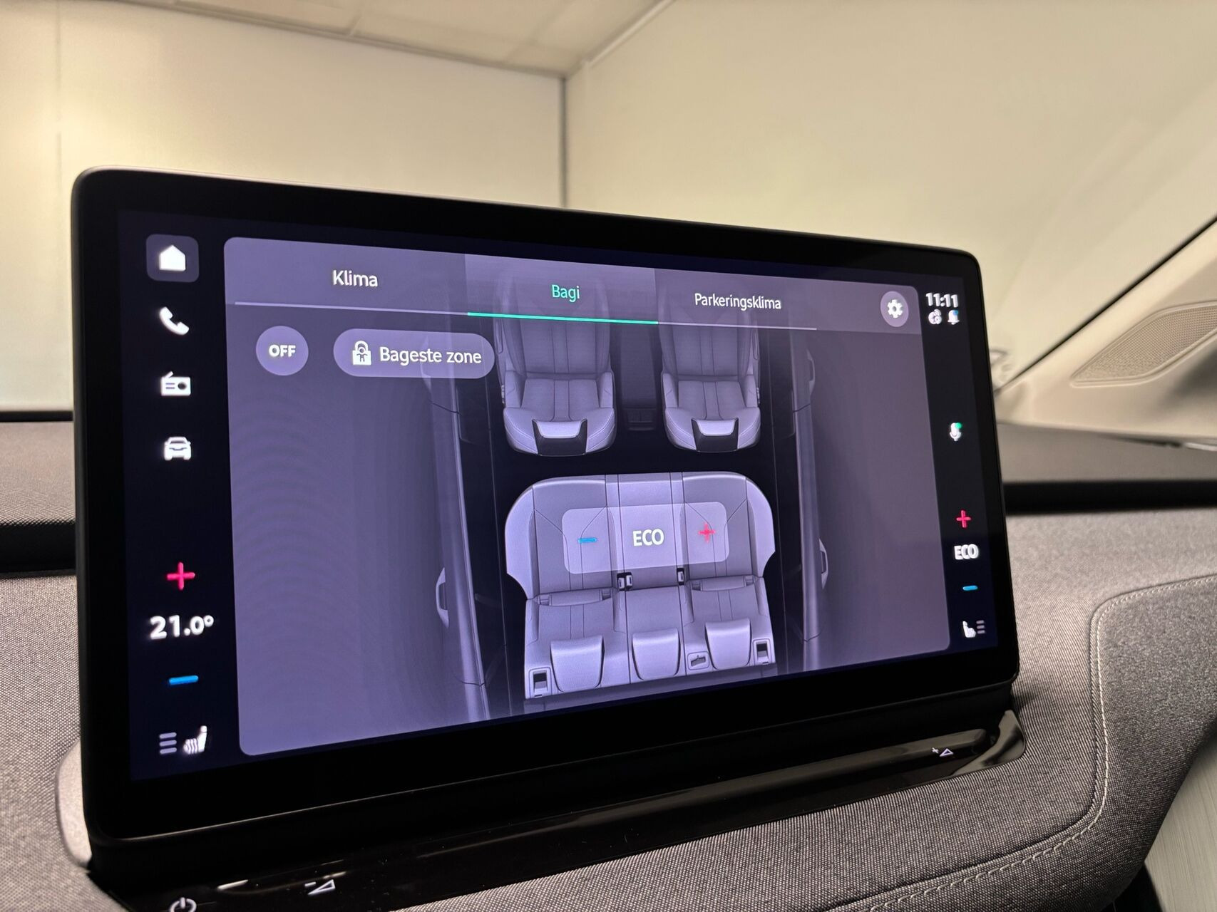 Grå Skoda Enyaq fra 2026