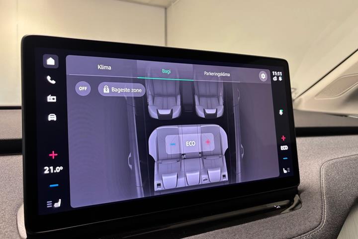 Grå Skoda Enyaq fra 2026