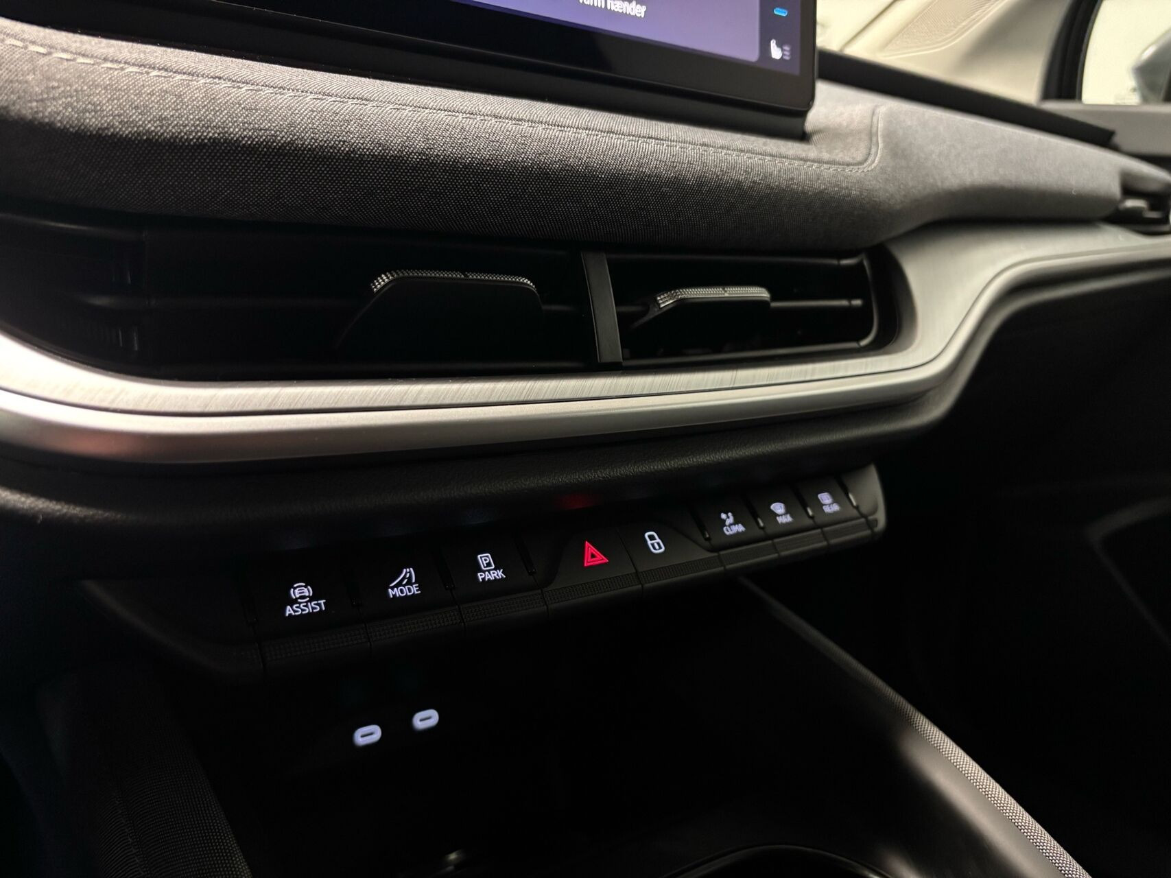 Grå Skoda Enyaq fra 2026