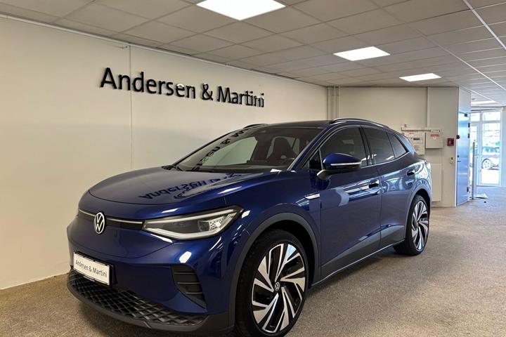 Blå VW ID.4 fra 2023