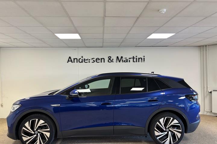 Blå VW ID.4 fra 2023