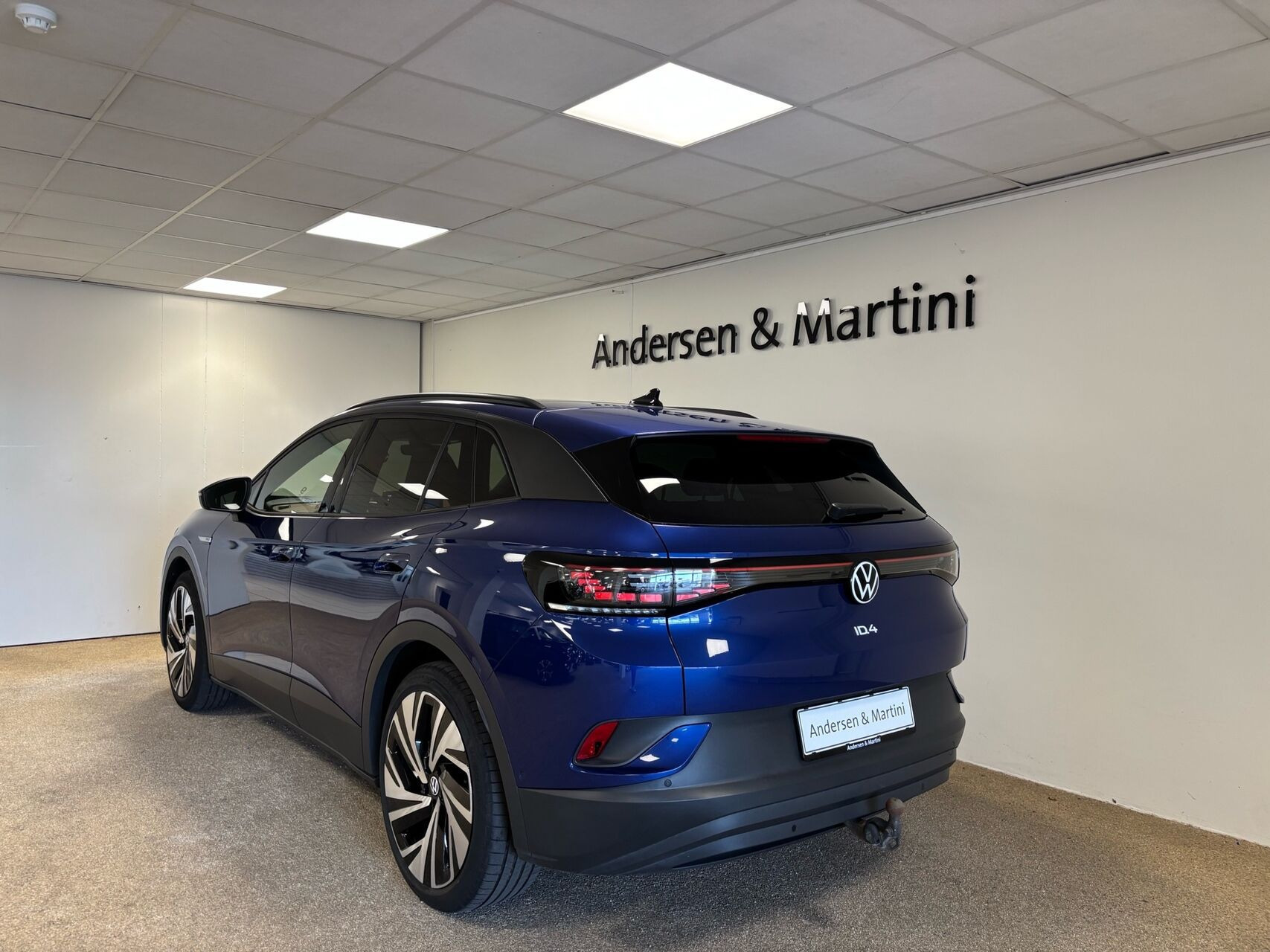 Blå VW ID.4 fra 2023