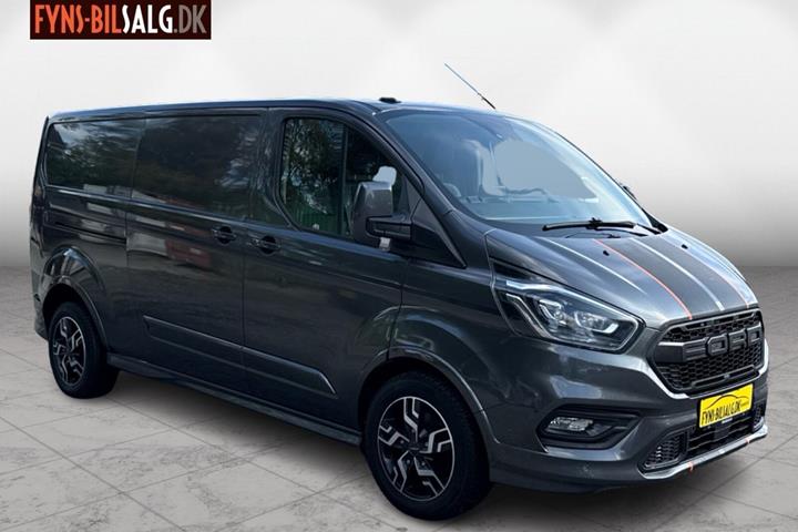 Sort Ford Transit Custom fra 2019