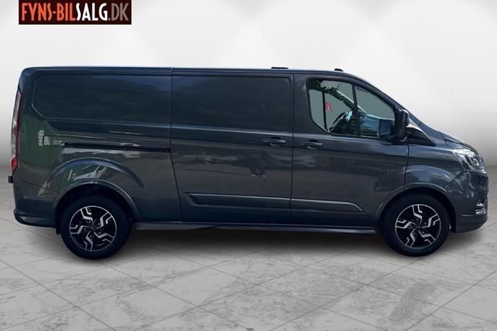 Sort Ford Transit Custom fra 2019