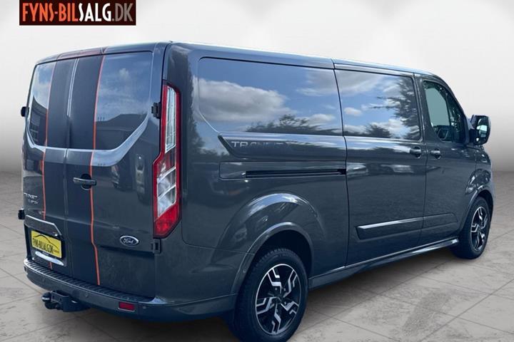 Sort Ford Transit Custom fra 2019