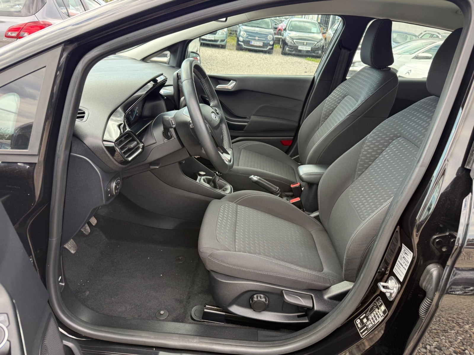 Sort Ford Fiesta fra 2020