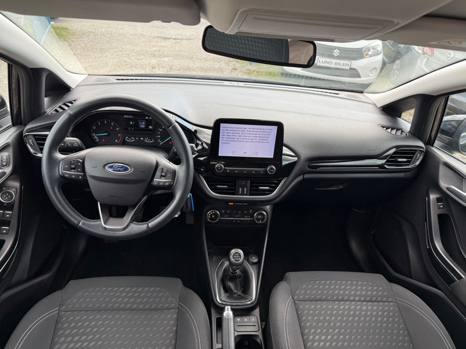 Sort Ford Fiesta fra 2020