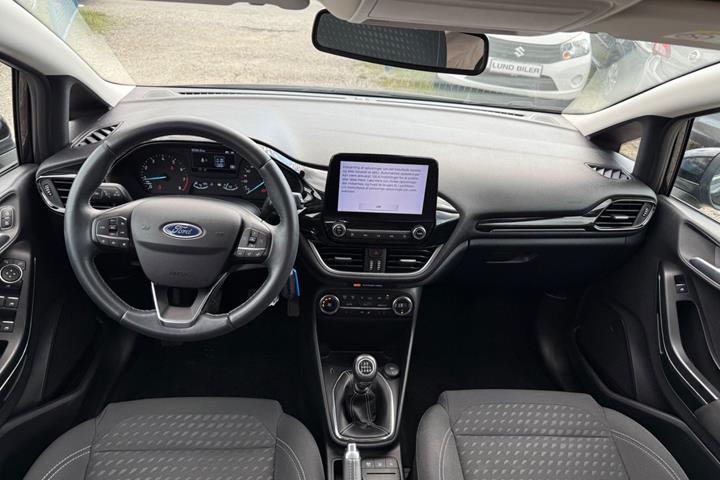 Sort Ford Fiesta fra 2020