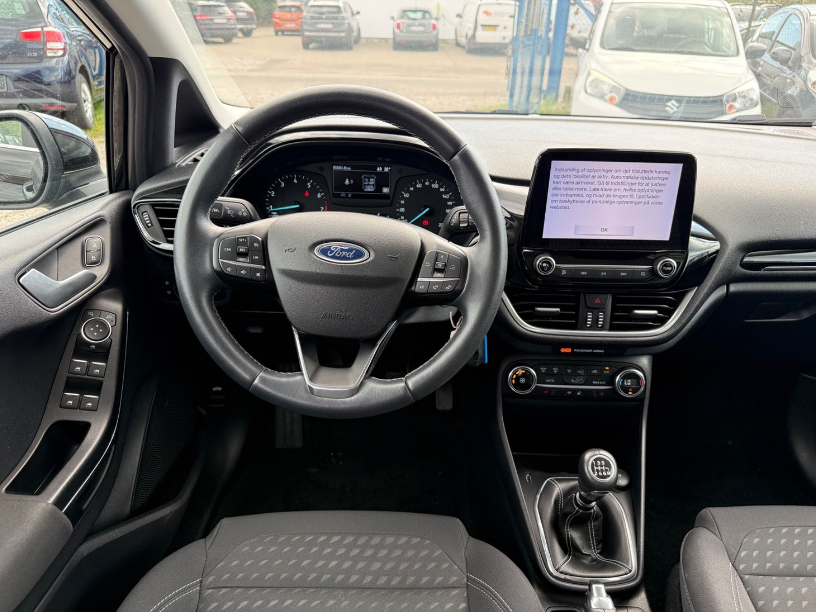 Sort Ford Fiesta fra 2020