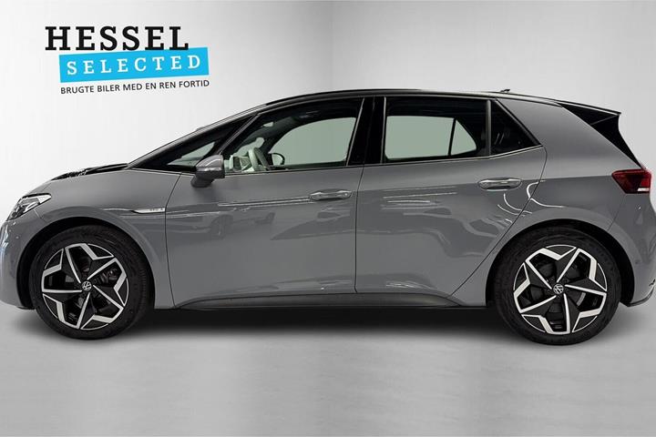 Grå VW ID.3 fra 2023