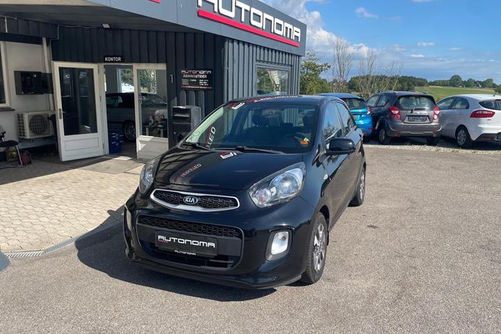 Grøn Kia Picanto fra 2017