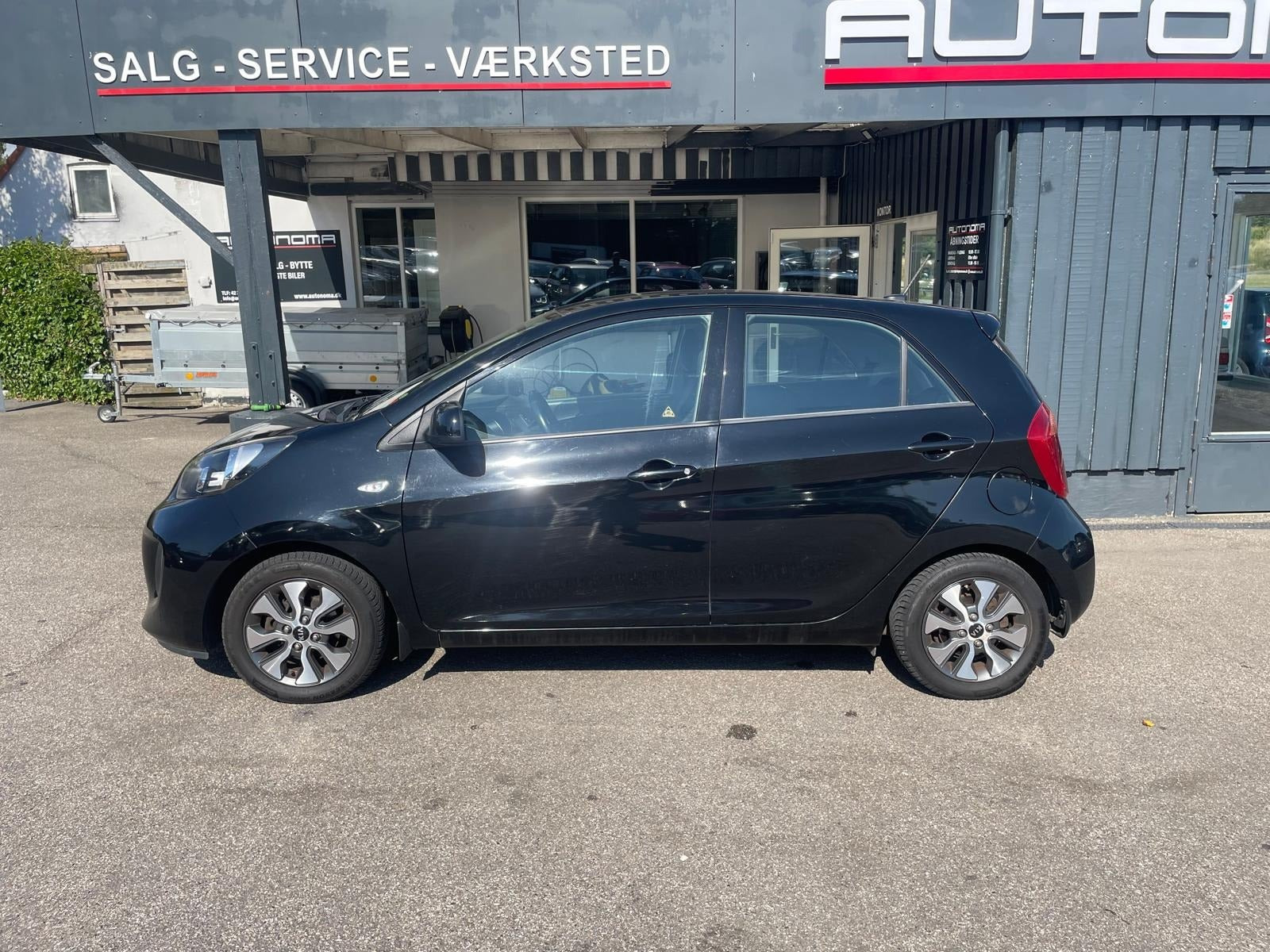 Grøn Kia Picanto fra 2017
