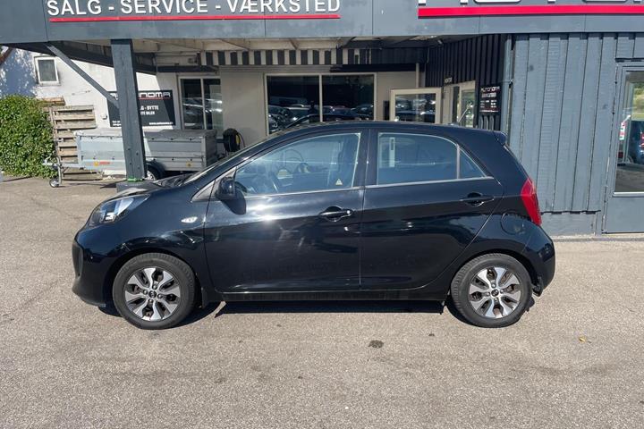 Grøn Kia Picanto fra 2017