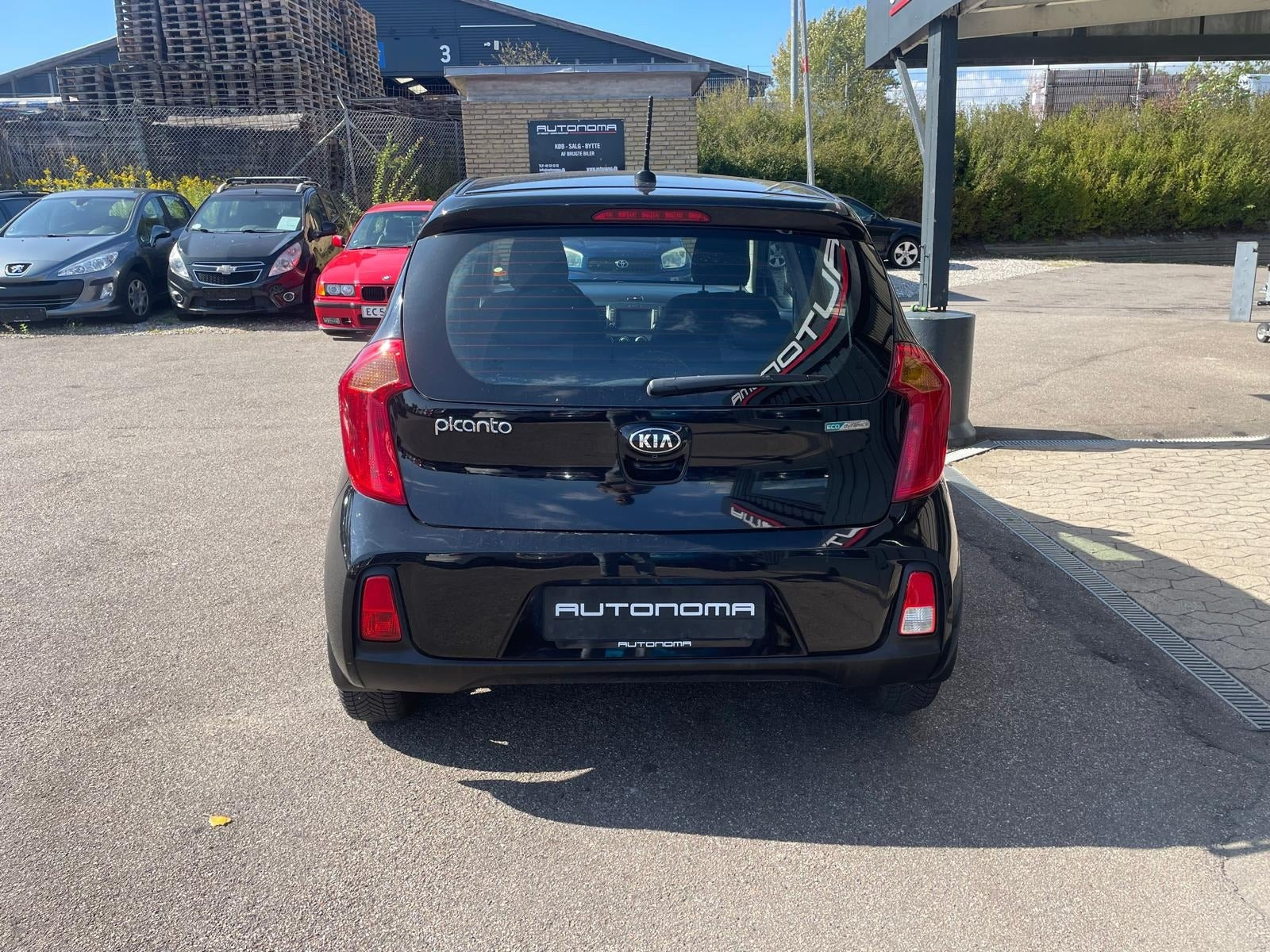 Grøn Kia Picanto fra 2017