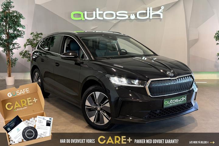 Sort Skoda Enyaq fra 2025