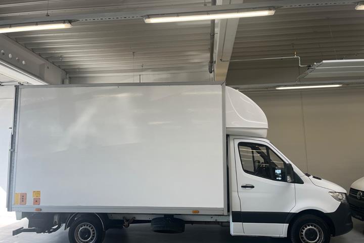 Hvid Mercedes Sprinter 316 fra 2019