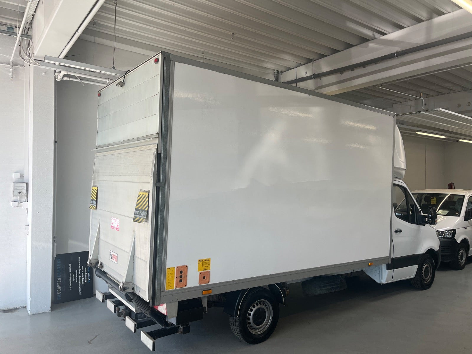 Hvid Mercedes Sprinter 316 fra 2019