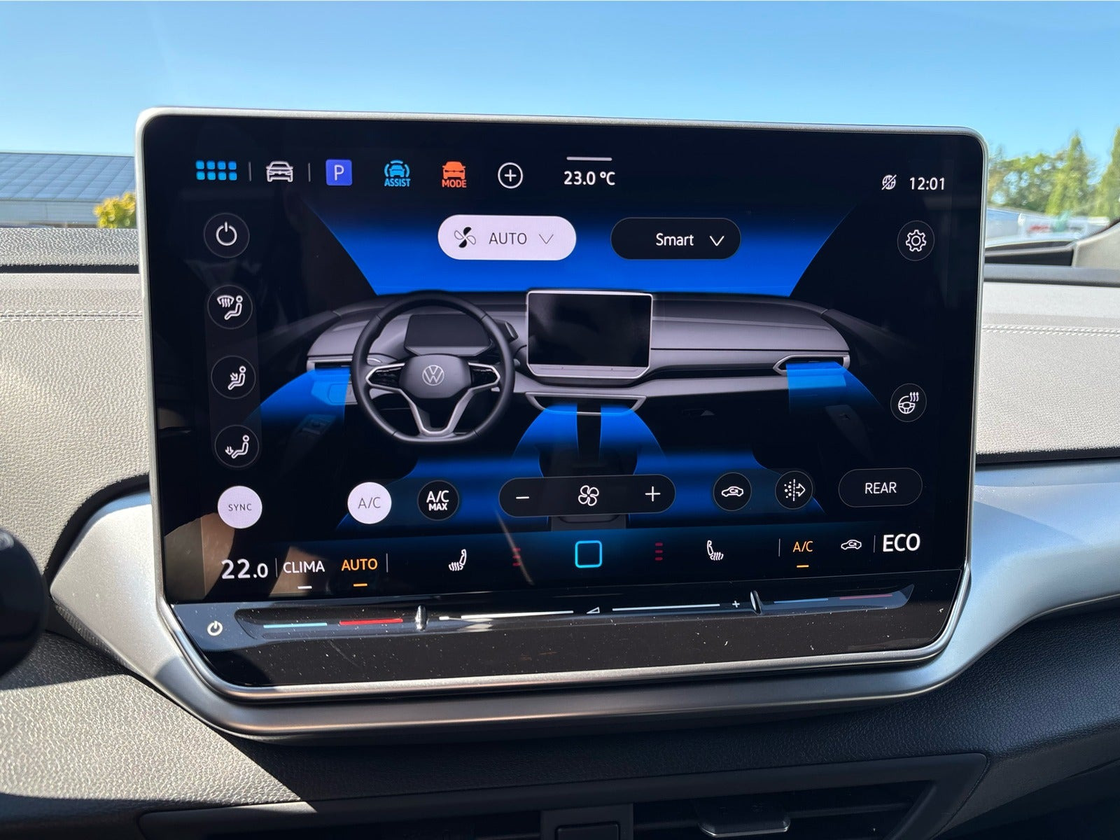 Rød VW ID.4 fra 2025