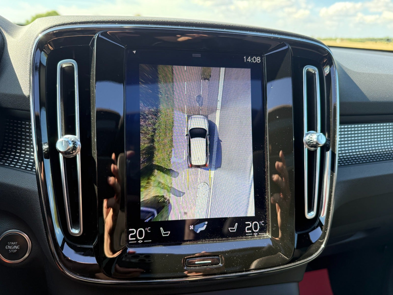 Sort Volvo XC40 fra 2019