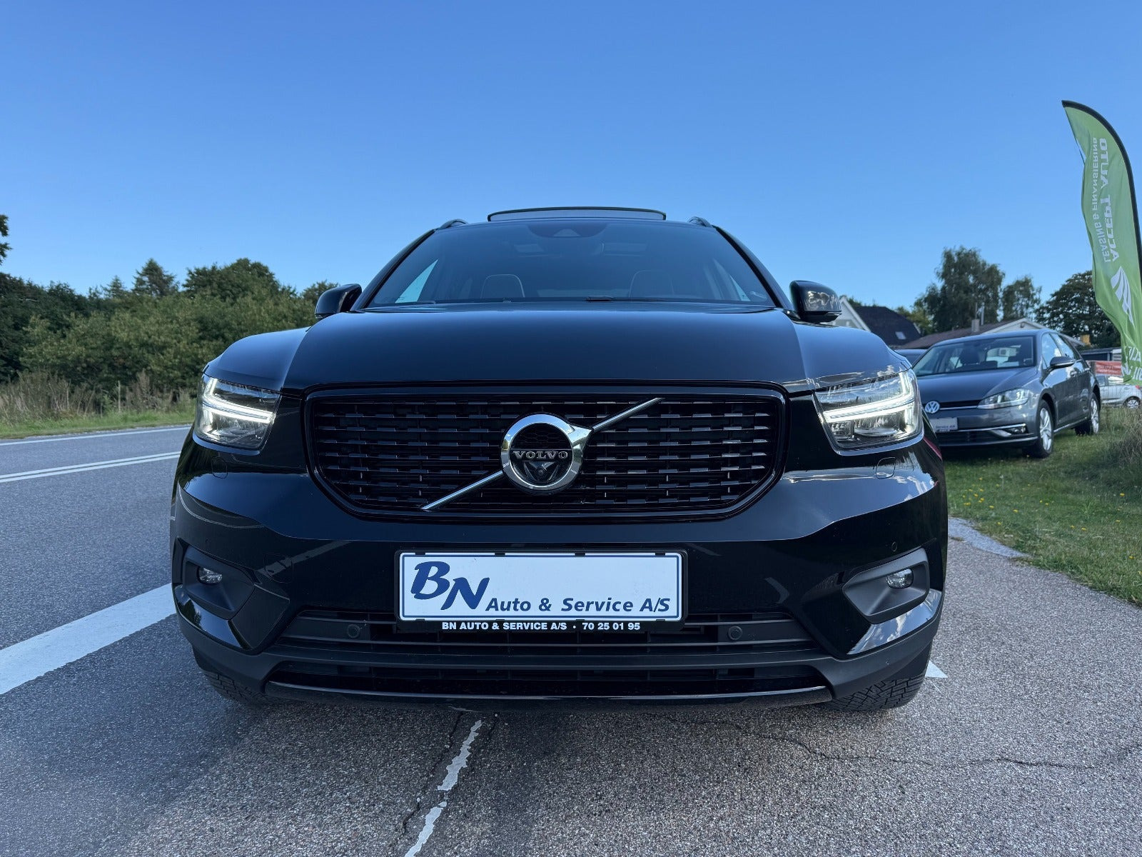 Sort Volvo XC40 fra 2019