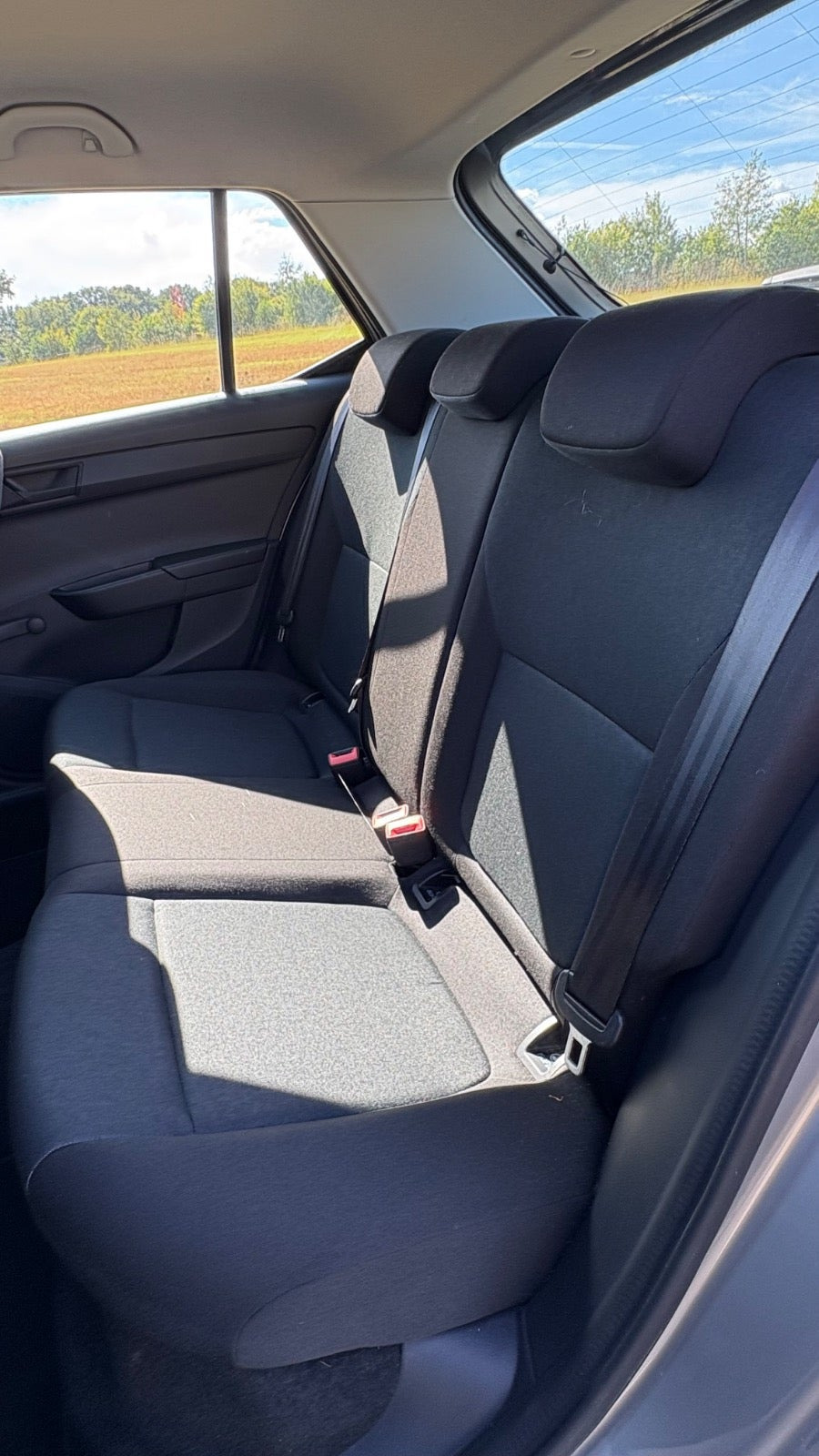 Orange Skoda Fabia fra 2018