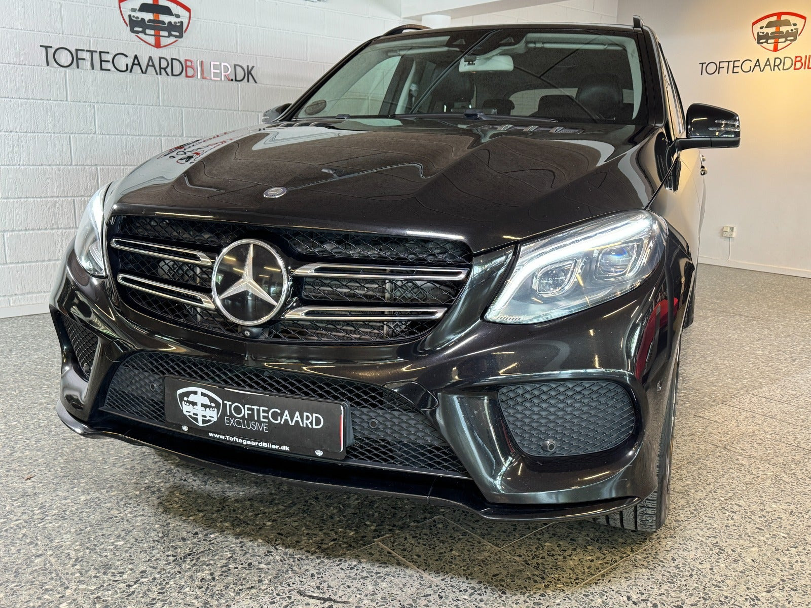 Sort Mercedes GLE350 d fra 2016