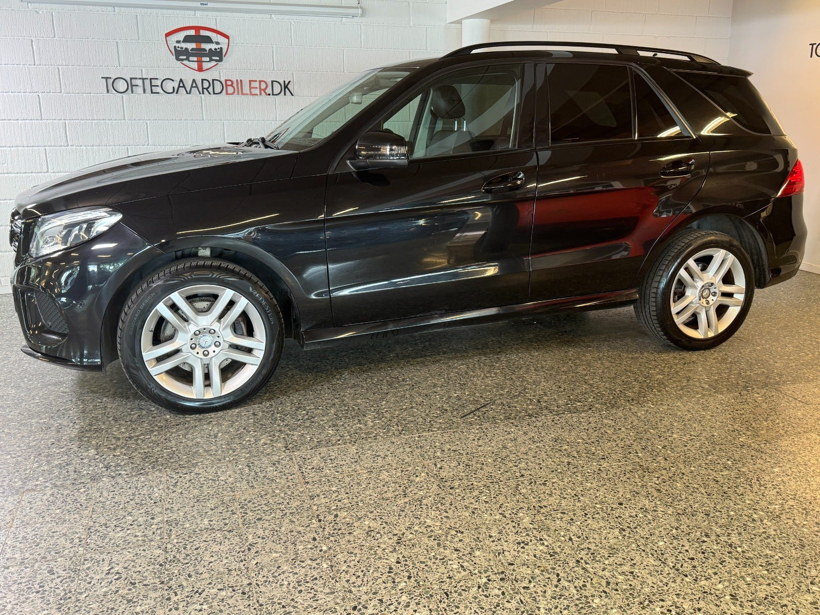 Sort Mercedes GLE350 d fra 2016