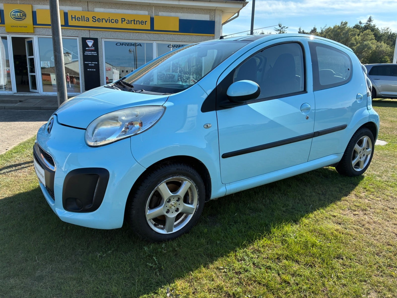 Blå Citroën C1 fra 2012