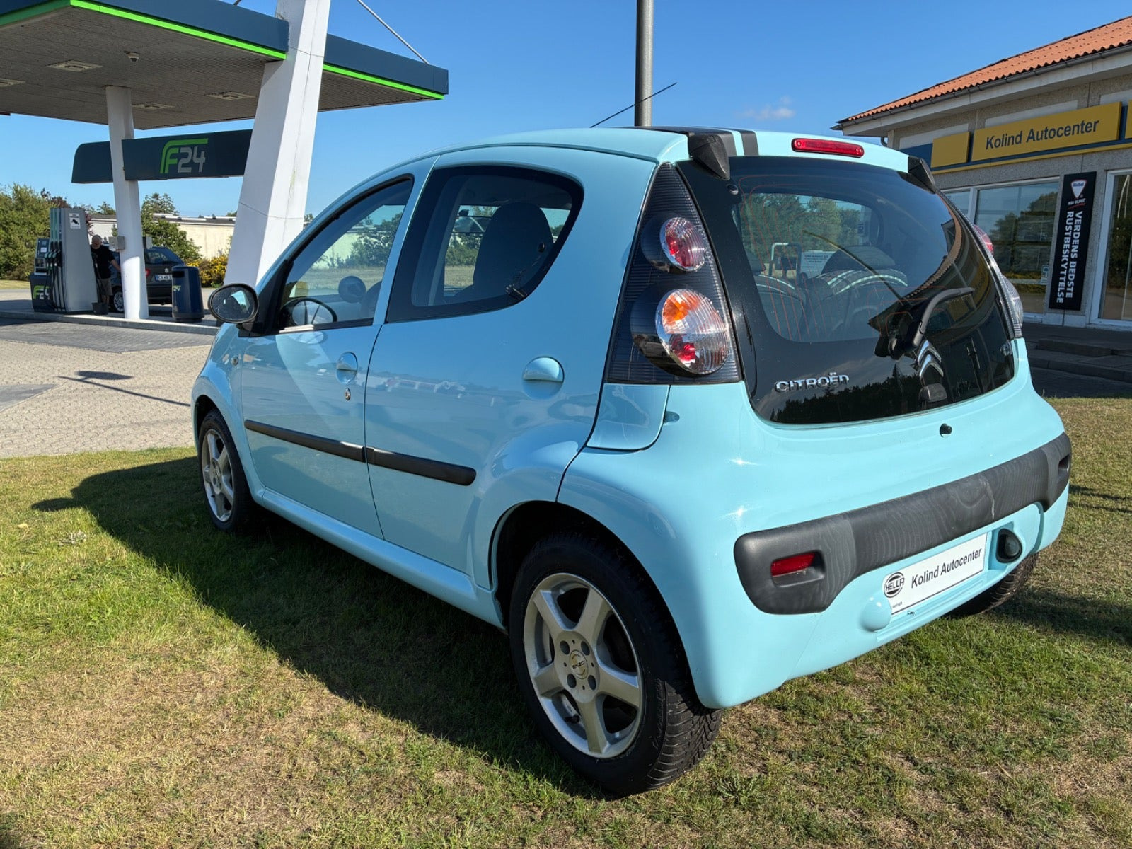 Blå Citroën C1 fra 2012