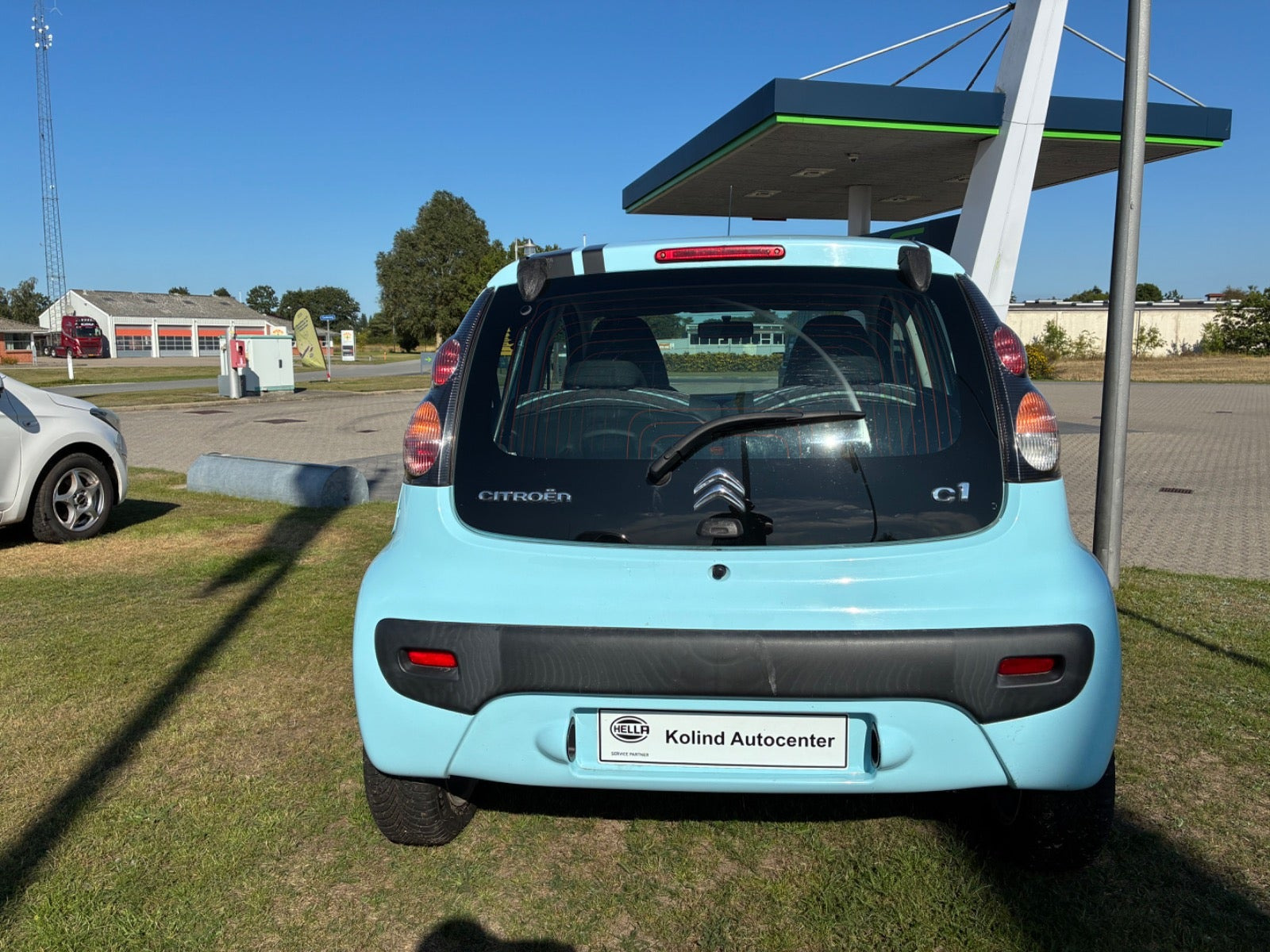 Blå Citroën C1 fra 2012
