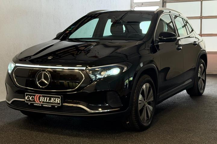 Sort Mercedes EQA350 fra 2023