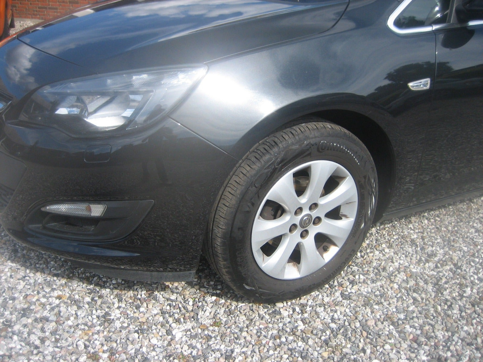 Sort Opel Astra fra 2015