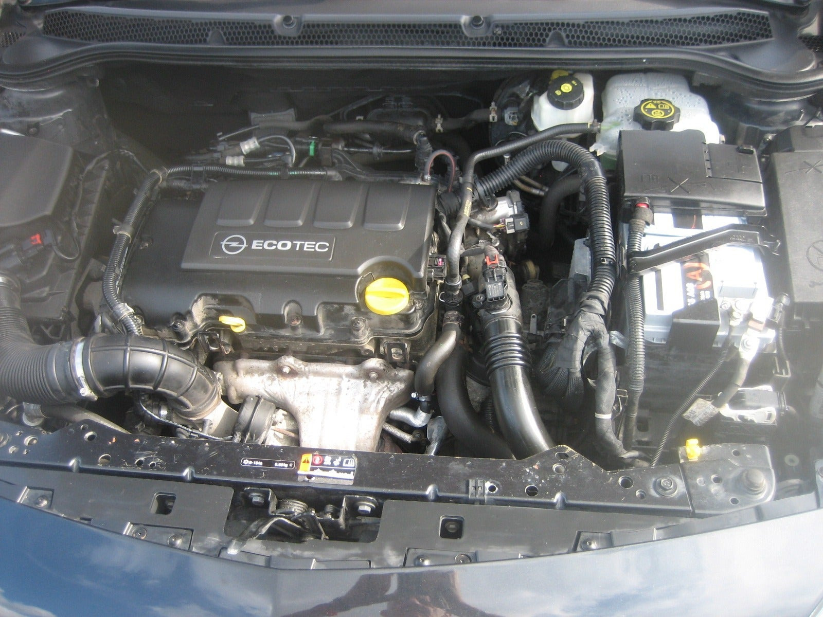 Sort Opel Astra fra 2015