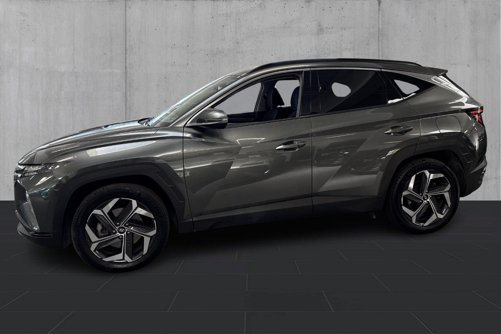 Grøn Hyundai Tucson fra 2022