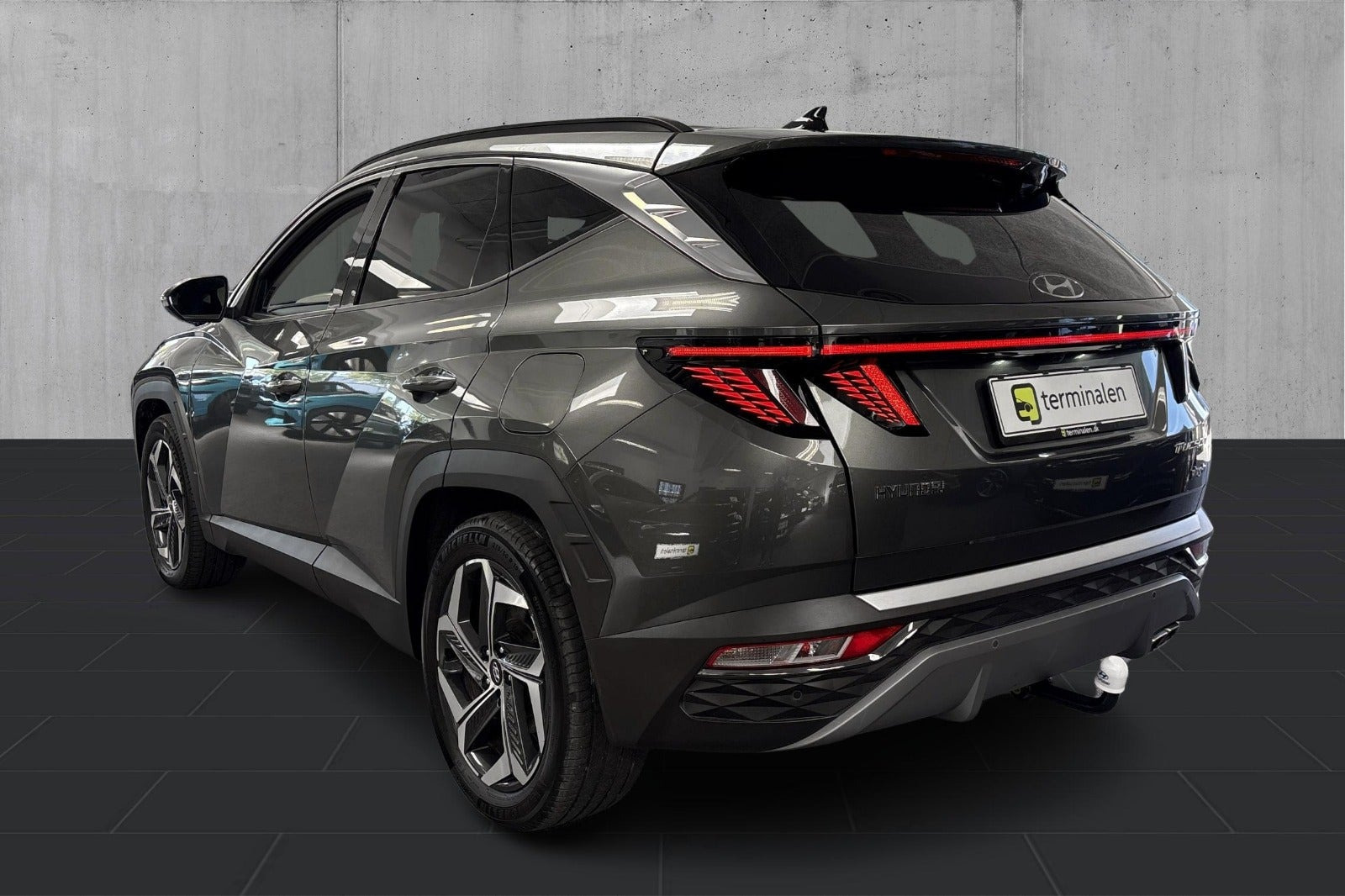 Grøn Hyundai Tucson fra 2022