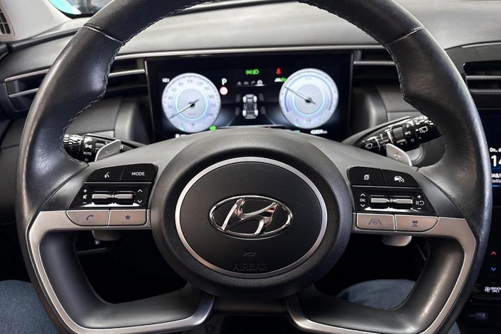 Grøn Hyundai Tucson fra 2022