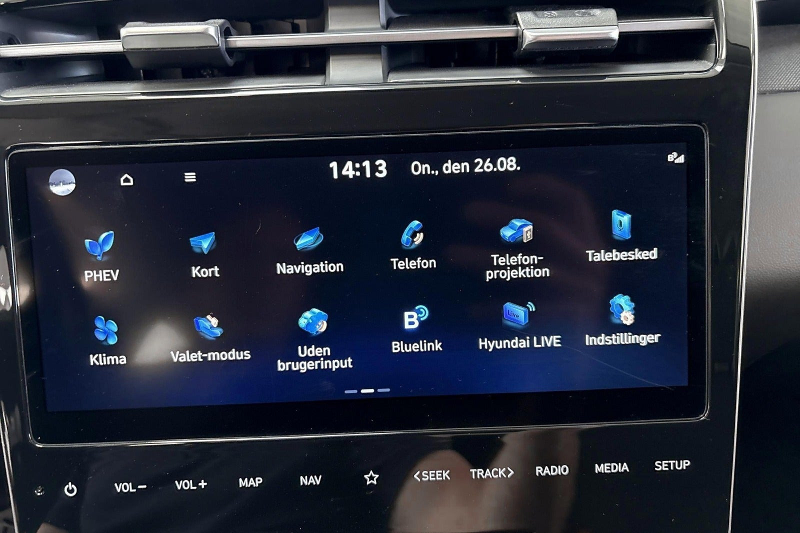 Grøn Hyundai Tucson fra 2022