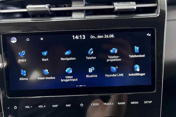 Grøn Hyundai Tucson fra 2022