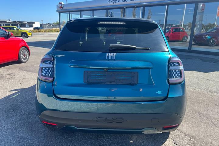 Grøn Fiat 600e fra 2024