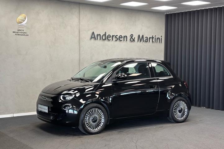 Sort Fiat 500e fra 2023