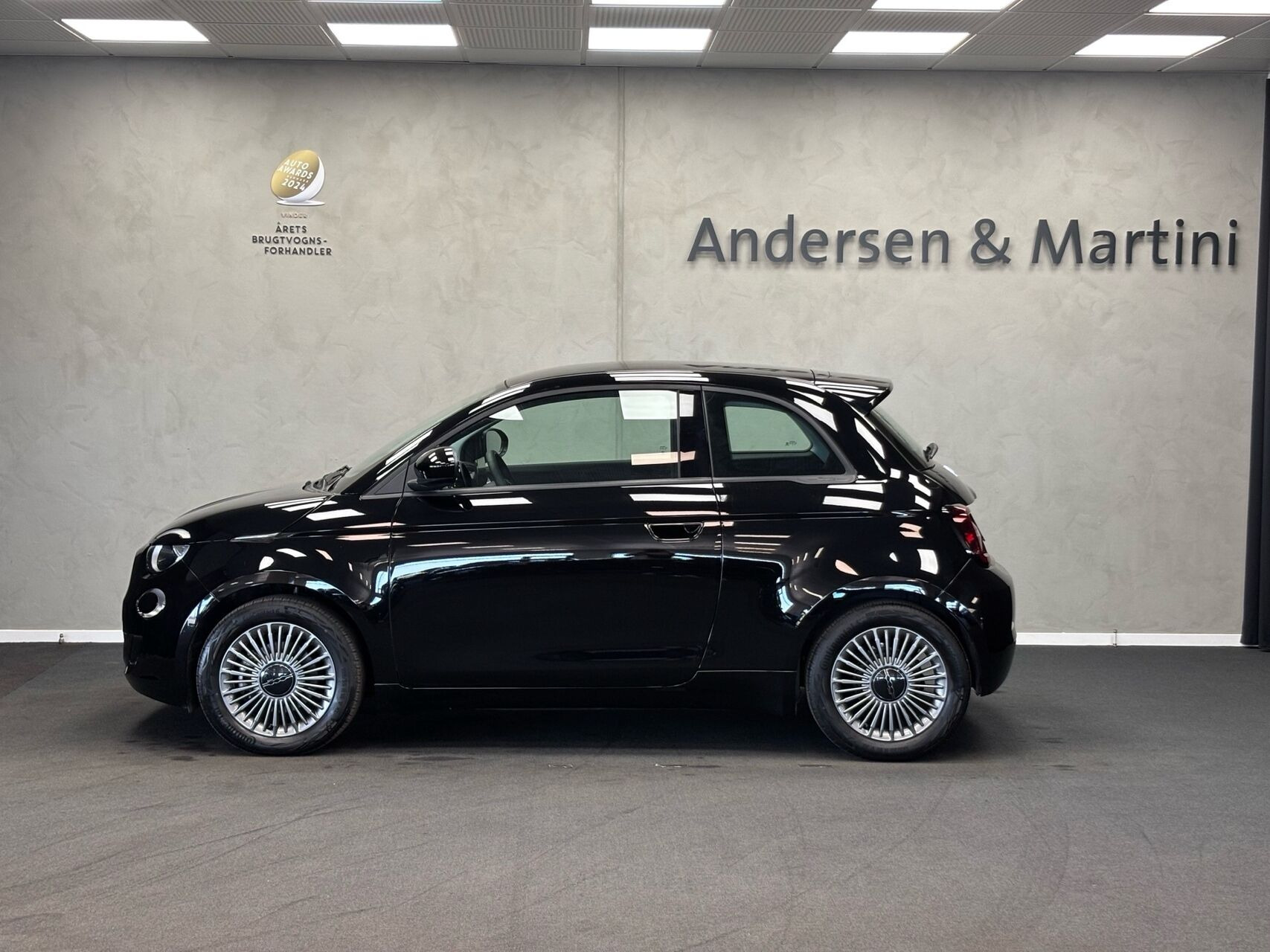 Sort Fiat 500e fra 2023