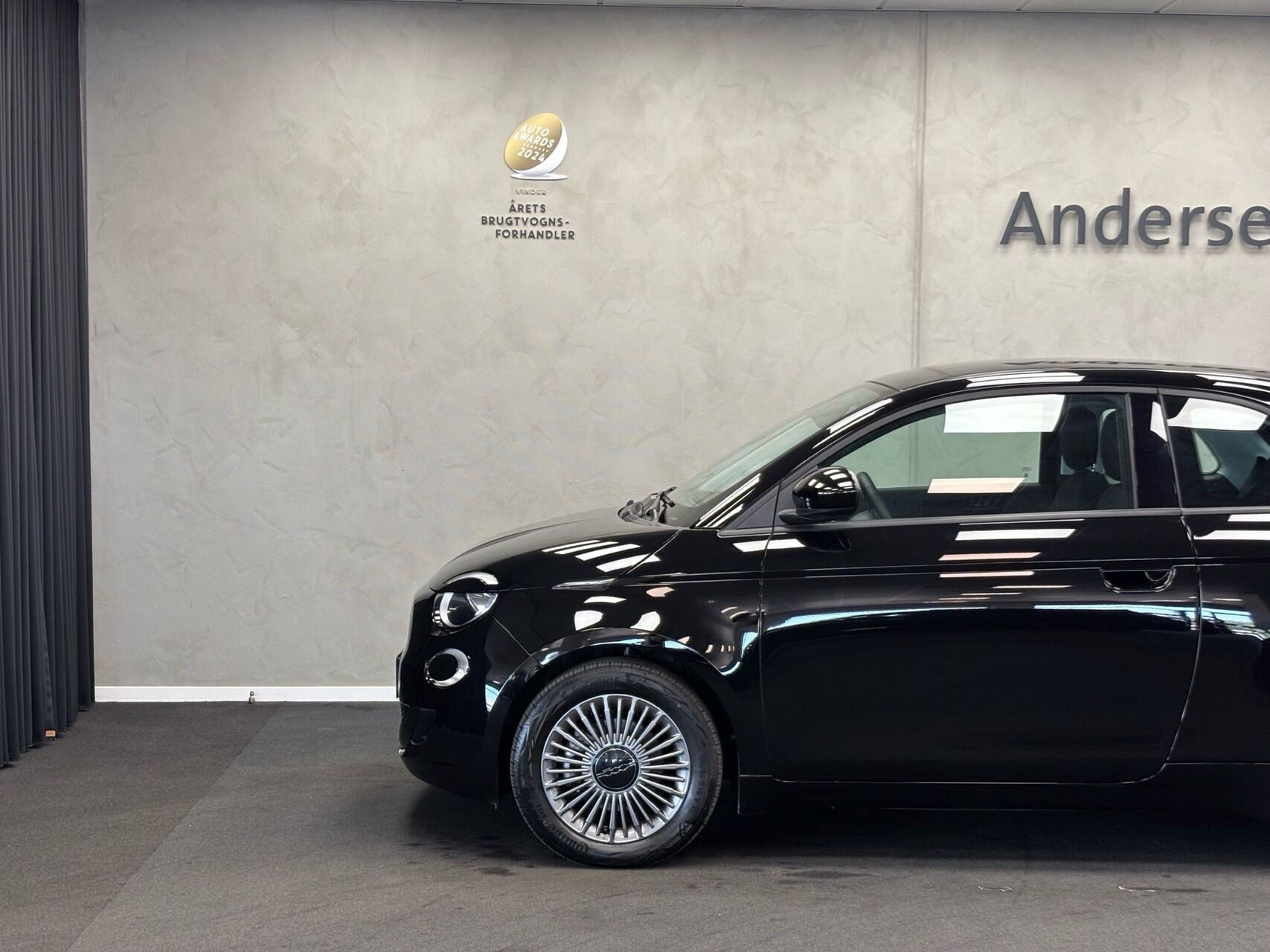 Sort Fiat 500e fra 2023