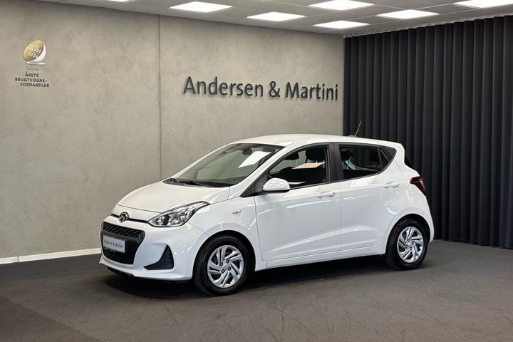 Hvid Hyundai i10 fra 2017