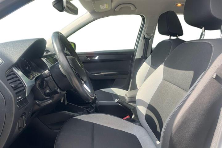 Hvid Skoda Fabia fra 2018