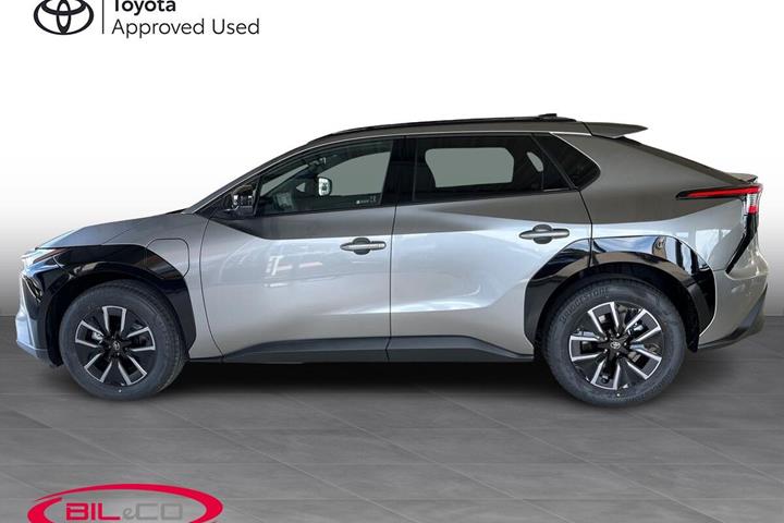 Grå Toyota BZ4X fra 2026