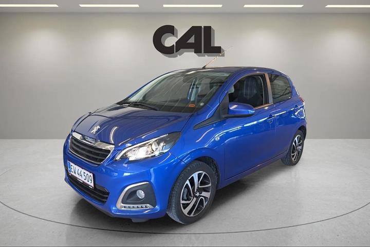 Blå Peugeot 108 fra 2020