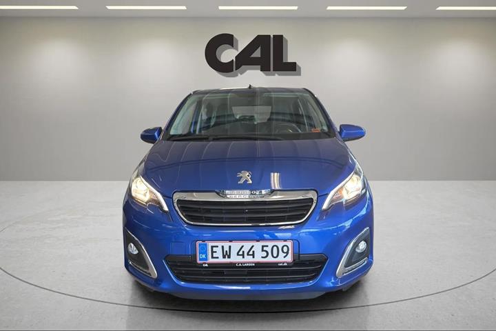 Blå Peugeot 108 fra 2020