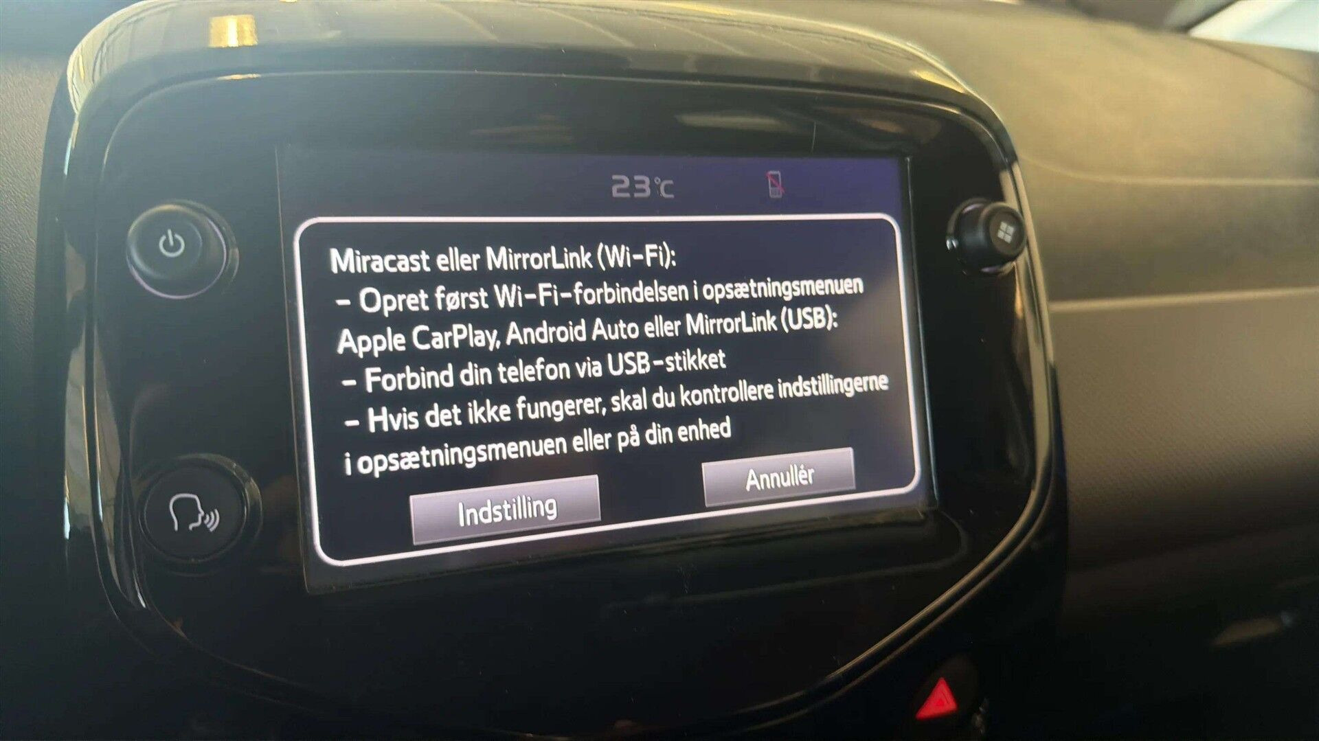 Blå Peugeot 108 fra 2020